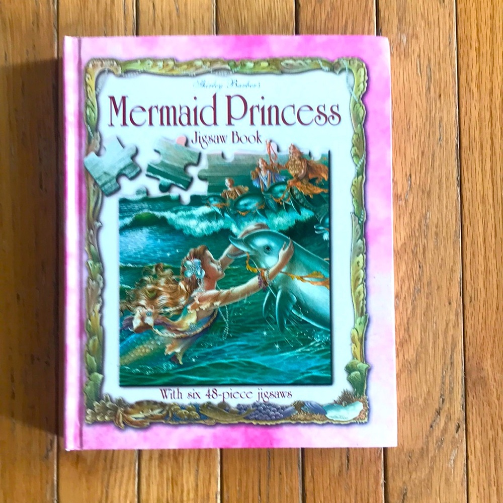 Mermaid Princess Jigsaw Book
